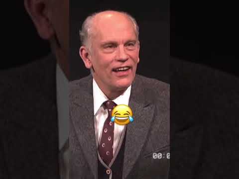 Bill Hader Impersonates John Malkovich infront of him ?